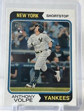 2023 Topps Heritage High Number - #599 Anthony Volpe (RC) NY Yankees 