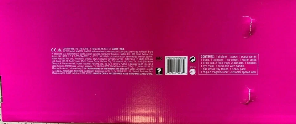 Brand New Barbie Pink JET Vacation Airplane - Image 3 of 4