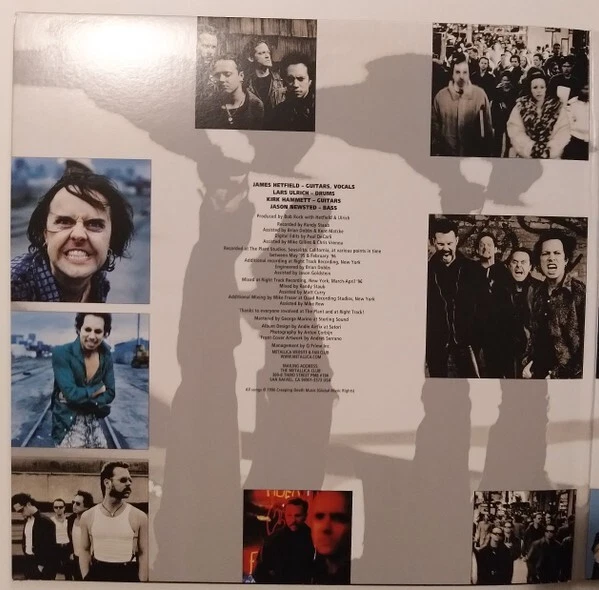 METALLICA LOAD TWISTED ORANGE COLOURED 12" VINYL 2 LP RECORD SEALED GATEFOLD - image 4 of 4