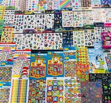 889 Sticker Lot Time 4 School Themed, Dr. Seuss, Decorate Locker Books Friend