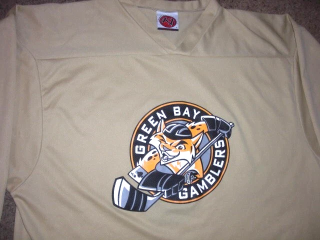 GREEN BAY GAMBLERS #3 практика стиль хоккейная футболка мужская XL - Изображение 2 из 4