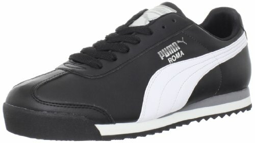 puma roma white black
