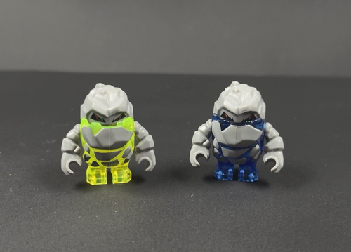 Lego Rock Monster Minifigures Power Miners 2009 lot of 2 Glaciator Sulfurix A3
