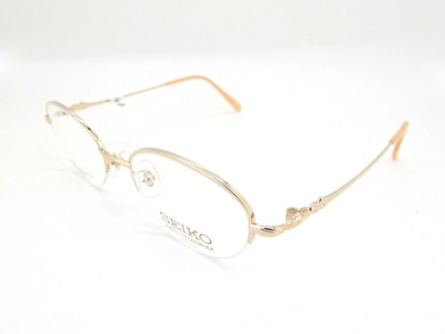 SEIKO T037 TITANIUM Designer Eyeglasses Brille Goggles lunettes de vue 50/19/135 - Bild 5 von 8