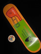 RARE Dave Mayhew Helmet Enjoi Skateboard Deck Vintage In Shrink Pro Model