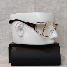 CAZAL LEGENDS 955 Havana Clear-Gold Black Temple Sunglasses Unisex Eyewear Case