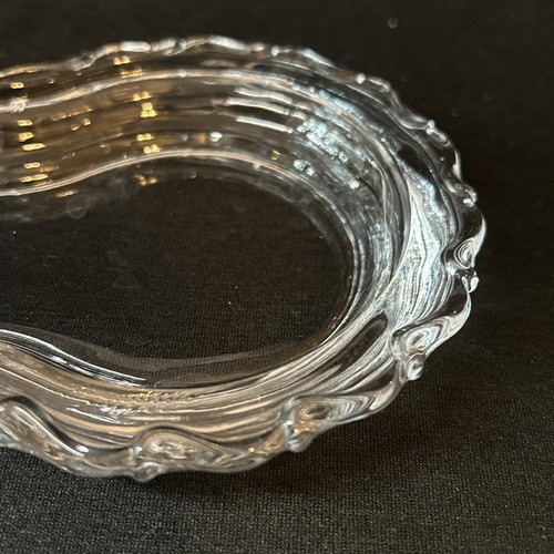 MCM Fostoria 'Century' Glass Creamer and Sugar on matching tray Vintage 1950s - Picture 11 of 11