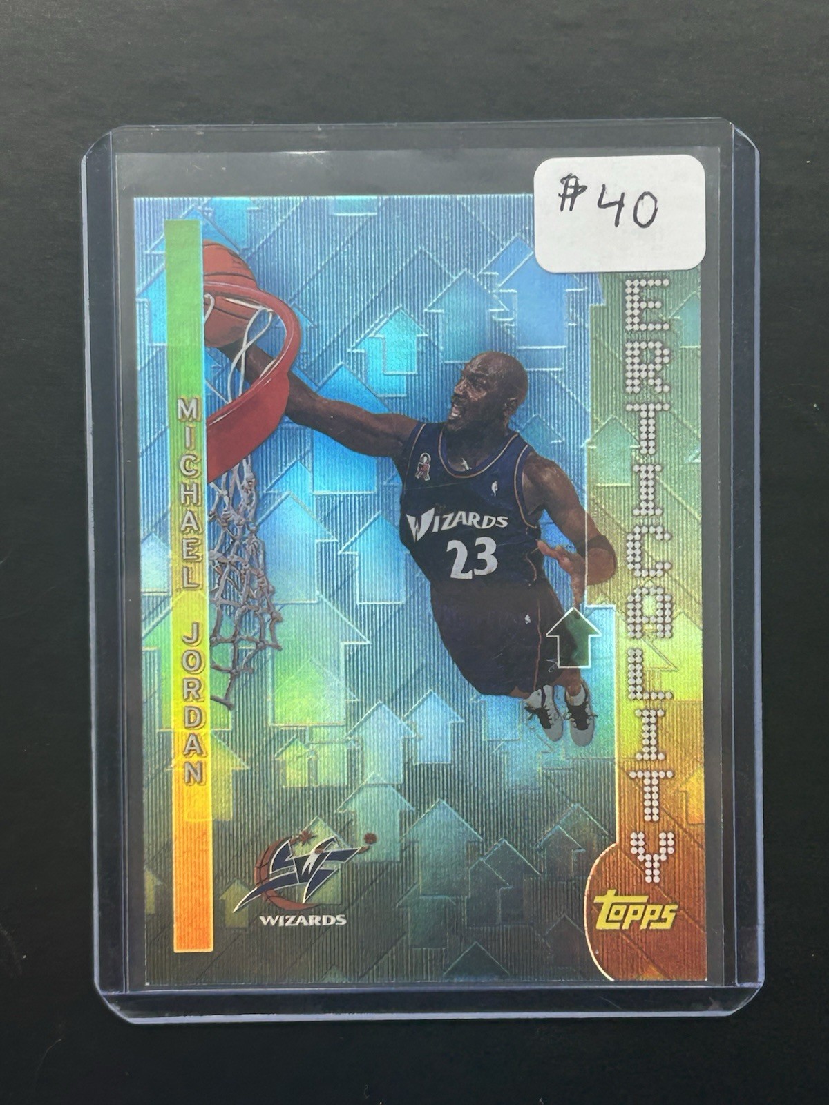 2002-03 Topps - Verticality Michael Jordan #V8