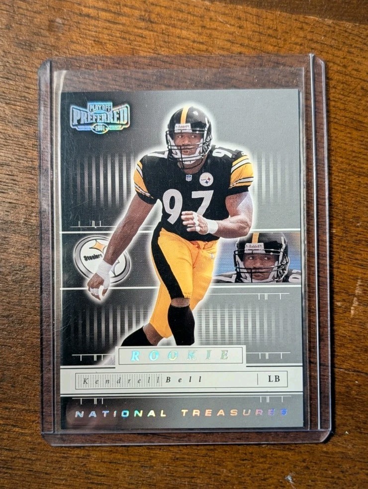 Kendrell Bell Playoff Preferred #183 Base