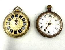 Antique Vintage Pocket Watches x 2 Spares or Repairs
