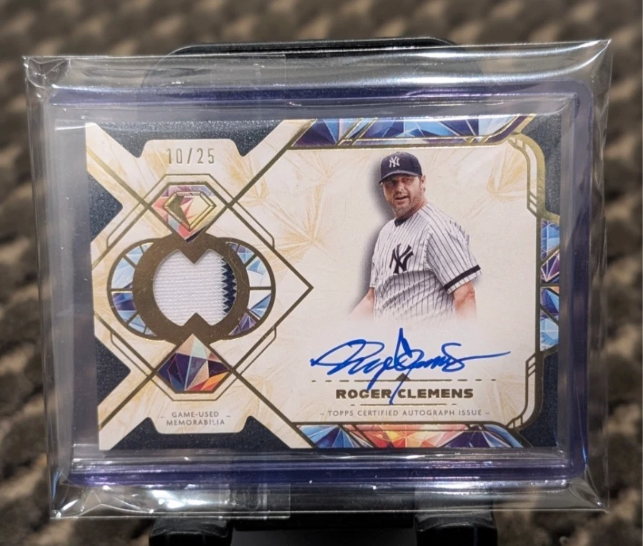 Roger Clemens Baseball Autographed Sports Trading Cards