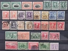 US Stamp Collection 1901-1919 Lot of 33 Scott # 294/537 MINT and Used