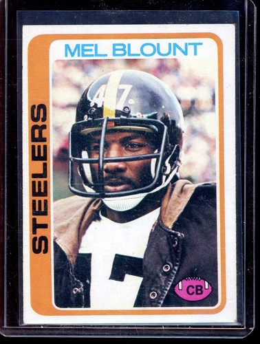 Mel Blount #475 1978 Topps card