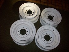 1960-1972-1993 Dodge Truck Van Restored 16X6.5 8lug STEEL WHEELS Powder Coated