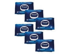 Prevail Adult Washcloths Softpack, 12" x 8", 48 Count - Pack of 6