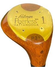 Palmer Peerless P31 Chattanooga Densitized Persimmon Driver RH Stiff Steel 43"