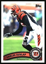 2011 Topps #335 Carlos Dunlap Cincinnati Bengals