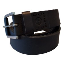 Timberland PRO Men's Black Sz 36 Genuine Full Grain Leather Black Belt