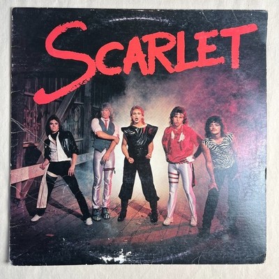 SCARLET (Self-titled) 1983 Vinyl LP Bazer Records BR-4891-S - VG