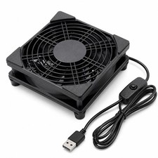 120mm USB Cooling Fan, 5V PC Fan with On Off Switch