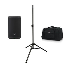 JBL EON-712-TOTE-STAND-K 12 2-Way Active Speaker with Tote Bag and Stand