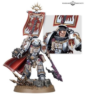 Castellan Crowe 40K Grey Knights NOS no Box Warhammer Space Marines