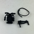GI Joe Toxo Viper Backpack Gun Tube Vtg Action Figure Accessory Part 1988