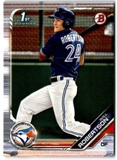 2019 Bowman Draft #BD-133 Will Robertson 1st Bowman