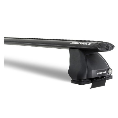 Rhino Rack JA1776 Black 2 Bar Roof Rack System for 5dr Hatch Toyota Prius C
