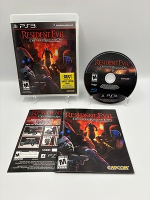Resident Evil Operation Raccoon City Best Buy Playstation 3 PS3 CIB *Live Code*