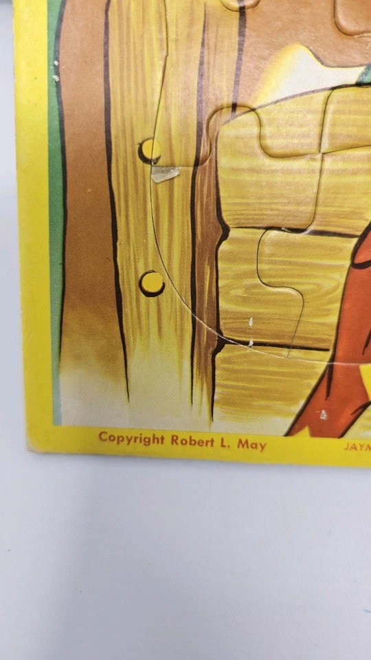 1950's Jaymar Rudolph the Red-Nosed Reindeer Tray Puzzle - Image 4 of 4