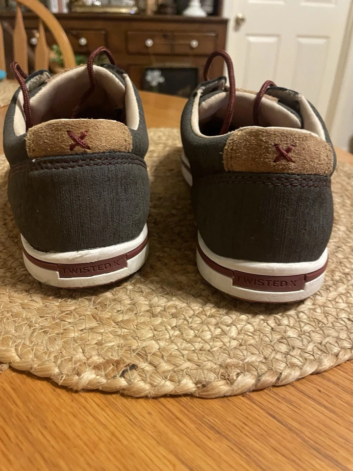 Zapatos informales Twisted X para mujer 9 M Dura TWX CUERO GRIS - Puntera sin usar, en caja WCA0030 Foto 4 de 4