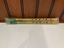 Feadog Nickel Irish Tin Whistles Set of 2 Key of "D" and "C" Made in Ireland