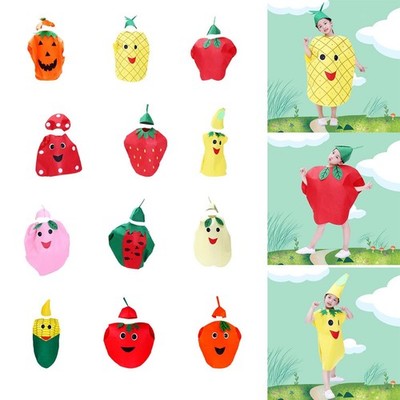 Kinder Obstkostüm, leichtes Cosplay Kostüm, Deko Outfit,