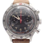OUTLINE Pilot Chrono 20th Anniversary YK20221-BL Quartz Black Dial Men's Watch