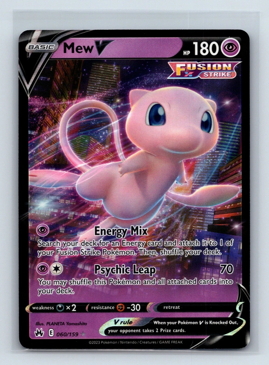 Mew V Pokémon TCG Cards for sale | eBay