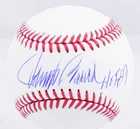 Johnny Bench Autographed Rawlings OML Baseball w/HOF  - Fanatics *Blue