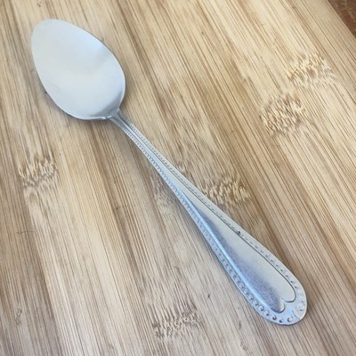 ESSENTIAL HOME Stainless ETF2 Beaded Rope Edge PLACE SOUP SPOON 7 5/8''