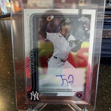 Topps 2025 Chrome Update Jorbit Vivas #AC-JV Rookie Autograph Insert Yankees
