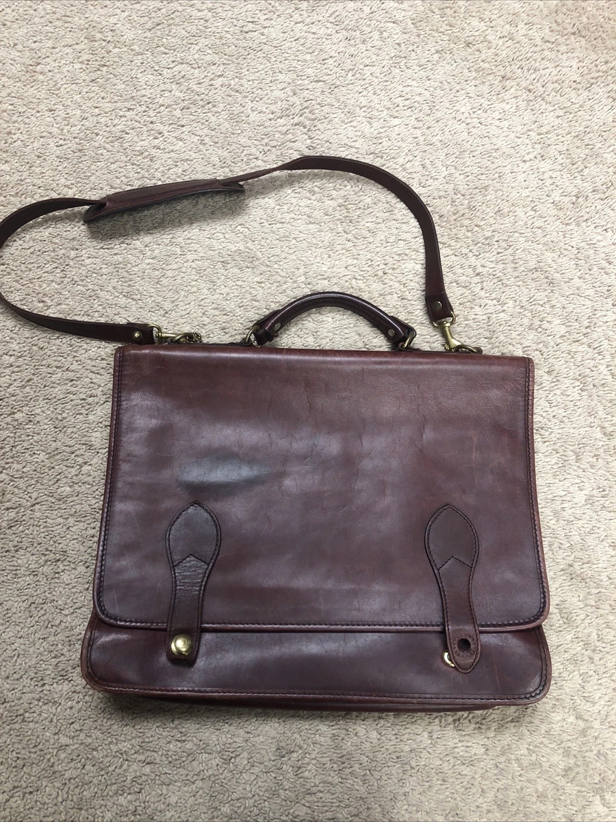 Schlesinger シュレセンジャー　2waybag バーガンディ　usa CavalierIINo.