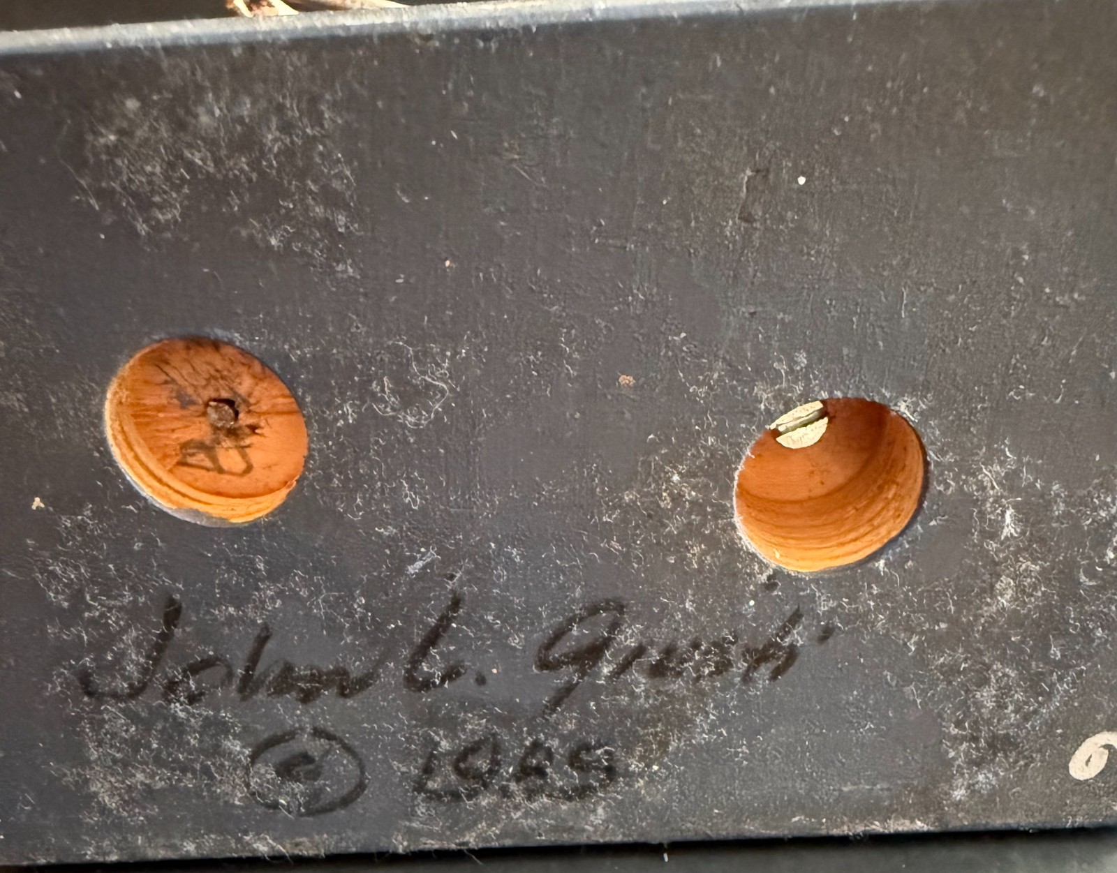 Folk Art Hand Carved Artist Signed 1985 Uncle Sam