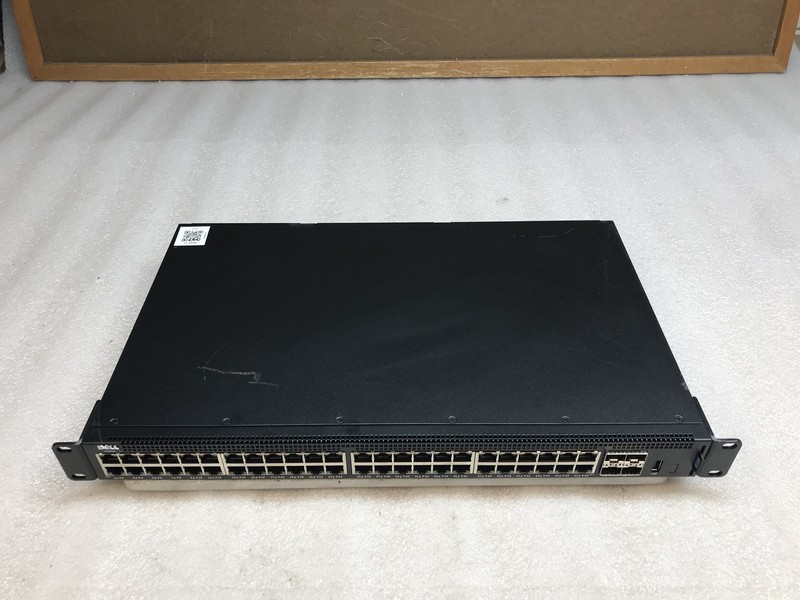 Dell EMC X1052 48-Port Gigabit L3 Managed Switch w/ 4 SFP+ 10GbE Uplinks W/ Ears