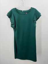 Pre-Owned Tommy Hilfiger Green Size Medium Knee Length Short Sleeve Dress