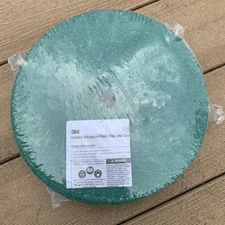 3m Fiber Disc 24 Grit 9-1/8” 7/8” Green corps 20pcs Open Box