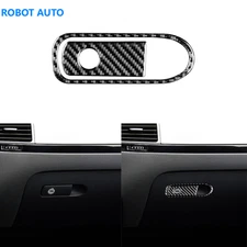 Co-pilot Storage Panel Cover Trim For Volkswagen Touareg 2011-2018 Carbon Fiber