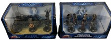 WizKids HorrorClix AVP Lot of 2 Aliens & Predators Collector's Set 2006 Box Flaw