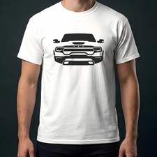 1500 TRX 2021-2024 Front View Car Silhouette T-Shirt Unisex Graphic Tee Gift