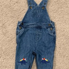 Baby Bowden Jean overalls 6-9 M