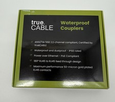 CAT6 RJ-45 Outdoor Waterproof Coupler - 5 Pieces - New, Sealed
