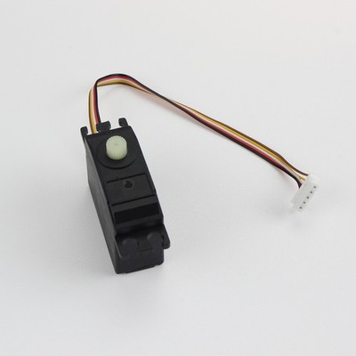 Fünf Draht Servo für WLtoys 12428 12427 12423 12628 1/12 RC Auto Upgrade Schwarz